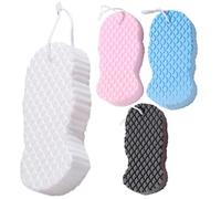 Bath Sponge, Body for Personal Hygiene, 4 Pieces for Cleaning and Scrubs for the Whole Family