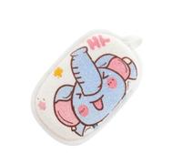 Bath Sponge Cartoon Cotton Absorbent for Bathing Christmas Season | Anti-dropping Strap, Hanging Rope Storage, Sponge Core with Towel Surface, Comfortable to Hold for Boy Girl