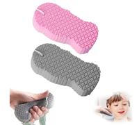 Bath Sponge - Exfoliating Bath Sponge, Gentle Scrubbing Tool for Gentle Skin Care, Reusable Back Cleaner for Adults, Pregnant Women, Kids, Room Routine