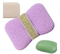 Bath Sponge, Foaming Pouch, 3.35x4.72in Soft Remove Skin Texture, Quick Dry, Shower Cleaning Tool for Use at Home, Gym, or Travel, Making Your Bath Experience Refreshing and Convenient.