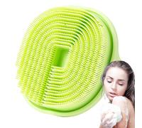 Bath Sponge - Gentle Cleansing Tool, Flexible Shower Scrubber for Skin Renewal, Non Slip Brush, Personal Bath Care with Ultra Soft Bristle, Hygienic Wash Design for Deep Cleansing and Pore Refreshing
