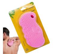 Bath Sponge, Lather Foam Piece, Silky Skin Buffer, Deep Pore Scrub, Gentle Wash Gear, Beauty Utility Supply, Cream Plush Ball for Sensitive Areas Shoulders Back Arms Leg Smoothness