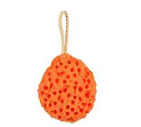 Bath Sponge Soft Bath Ball Body Shower SPA Exfoliator Washing Cleansing Scrubber with Fine, Soft, Rich Foam for Women/Men/Kids (Orange)