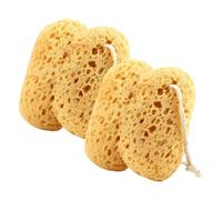 Bath Sponges,2 Pcs Natural Sponge Honeycomb, Exfoliating Shower Sponges