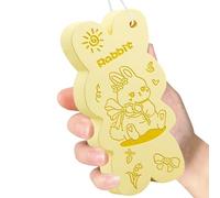 Bath Sponges - 4.8x2.4 Inches Body Shower Scrubber | Body Sponge for Sensitive Skin | Cleansing Soft Cloth Wash for Back Skin Face Travel Camping Bathroom Showering