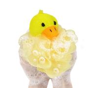 Bath Sponges for Shower, Cute Cartoon Sponges for Shower - Weight Bath Pulistic Bath Cleaning Sponge Mesh for Bath Shower