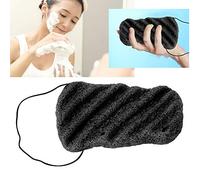 Bath Sponges - Konjac Shower Sponge Body Bath Sponges Konjac Beautymisc Cleans for Softer More Radiant for Sponges Skin (02#Bamboo Charcoal)