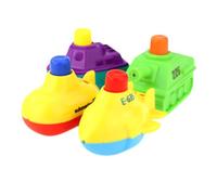 Bath Sprayer Toy - 200g PP Interactive Sensory Set, Compact Educational Game | Engaging Water Play Toy for Boys Girls Ages 3+ Shower Pool Beach Home Indoor Outdoor Fun 4 Pieces 9x6.5x5cm