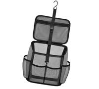 Bath Supplies Organizer Oxford Fabric Holder, Center Compartment, Five Side Pockets, Vertical Bathroom Access Dorm Shower Organizer Mesh Bath Holder Bathroom Pocket Drainable Shower Storage Gym Wash