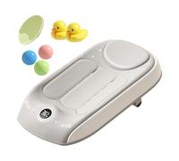 Bath Support | Bath Seat with Temperature Measurement Function, Children's Bath Support with Three Height Levels | For Use at Home, Travelling with Children, in the Hotel, Under the