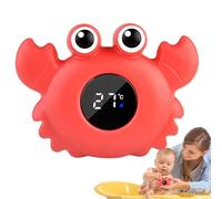 Bath Temperature Gauge,Bath Temperature Gauge | Cute Crab Bath Shower Temperature Gauge for,Kids Bathroom Safety Bath Floating Toy,Newborn Shower Gifts for Mom