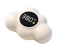 Bath Temperature Gauge | Waterproof Accurate Monitor - Cloud Shape Floating Digital Tub Meter with LED Display for Kids Shower Bathroom Swimming Pool Nursery
