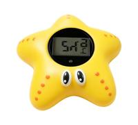 Bath Thermometer - Floating Color Coded Bath Temp Thermometer For Kids | Safety Bathtub Tube Thermometers | Large LCD Display, Auto On Off Water Sensor, for New Parents Boys Girls Home & Shower