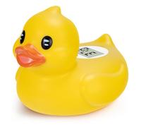 Bath Thermometer for Babies - Cute Duck Floating Toy with Digital Temperature Display - Safe Baby Bath Thermometer for Newborns in Celsius & Fahrenheit, Yellow