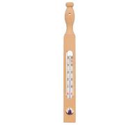 Bath Thermometer Made of Beech Wood, Pure Natural