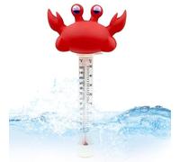 Bath Thermometer, Water Temperature Sensor, Cartoon Animals Floating Pool Temperature Gauge, Easy-To-Read Display Water Temperature Gauge, Pool Accessory For Hot Spring Outdoor