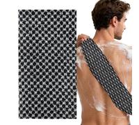 Bath Towel, 2 Structured Sides with Gentle , Towel for Body Care, for Men and Women, Sauna, Home, Bathtub, Back, Elbow Cleaning