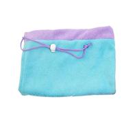 Bath Towel Bag for Small Pets, Absorbent Pocket for Rabbits | Anti-Escape Drying Bag with Lanyard for Squirrels Chinchillas Kittens Puppies Dragons Bearded Animals Yard