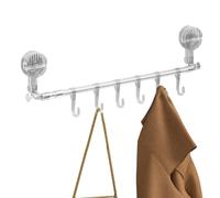 Bath Towel Bar Rack Rustproof Suction Cup