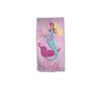 Bath Towel - BARBIE - Mermaid - 70 x 140 cm - Polyester Microfiber - Oeko Tex