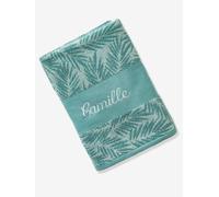 Bath Towel green medium all over printed