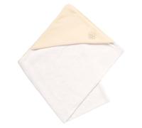 Bath towel in double cotton gauze and terry
