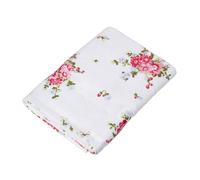 (Bath Towel, White) Floral Printed 100% Cotton