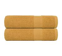 Bath Towels "FROGN" 2 pcs Gold 100x150 cm 360 gsm