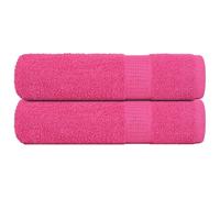 Bath Towels "FROGN" 2 pcs Pink 100x150 cm 360 gsm