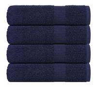 Bath Towels "FROGN" 4 pcs Navy Blue 100x150 cm 360 gsm