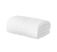 Bath Towels Hooded Soft Quick-Drying Unisex Bathrobe 0-3 Years Old | 35 X 35 Inch Cotton Bath Towel for Creche Daycare Home Hospital Shower Beach Trip Spa Day (White)