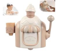 Bath Toy Ice Cream Bubble Foam Maker, Ice Cream Baby Bath Toy, Bubble Bath Machine Toy, Bathtub Shower Play Water Toys for 3 4 5 6 7 8 Years Old Boys Girls Toddlers Kids