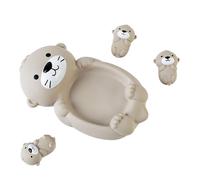 Bath Toy Otters Set For Toddler' Exciting And Safe Water Fun Floating Animal For Babies To Encourage Bathing Play Float Animal