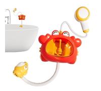 Bath Toy Shower Head - Crab Shape Bubble Spitting Water Spray Toy,Bath Time Fun Shower Head - for Kids Home Bathroom Bathtub Travel