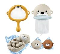 Bath Toys,Bath Toys for 1 2 3 4 5 year old,Toddler Water Toy,Water Play Toy,Cute otter Shape Multiple Game Experiences, Gifts for Boys and Girls