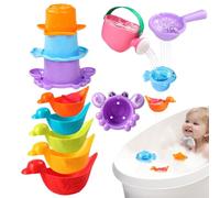 Bath Toys,Educational Water Toys for Babies | Creative Educational Fidget Accessories for Kids Games Beach Outdoor Bathroom Shower Travel Pool Swimming Party