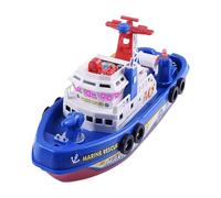 Bath Toys - Electric Fire Boat, Floating Water Boat Toy,