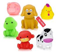 Bath Toys For 1 Year Old - Baby Mould Free Bath Toys 6-12-18 Months - No Mold No Hold Kids Toddler Water Pool Shower Toys Age 1-3 - Baby Boys Girls Birthday Gifts Newborn Bathtime Essentials