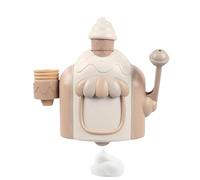 Bath Toys for Kids - Wall Mounted Bubble Bath Crank and Ice Cream Creator for 2-5 Years Old Christmas Birthday Gift