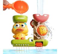 Bath Toys for Toddlers, Baby Bath Toys with Suction Cup, Sensory Shower Toy for Autism, Interactive Water Toy for Boys Girls Ages 2 3 4 5 Years Old
