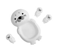 Bath Toys - Seal Shape Soft Floating Safe Cute Entertainment,Water Pool Floating Toys - for Children Bathing Washing Indoor Pool Bathroom Washroom Home House Inside