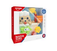 Bath Toys Set, Interactive Waterfall with Animal Characters, Educational Bathtub Toy for Children