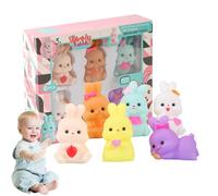 Bath Toys | Squeaky Funny Squeeze - Water Float Bathtub Toy for Children - for Boys Girls Home Pool Outdoor Shower Water Play Birthday Easter