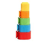 Bath Toys Suction Cup Waterfall Stacking Cup Bathroom Game