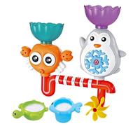 Bath Toys with Suction Cups - Fun Sensory Educational Toys | Multi-coloured Educational Toys for Kindergarten, for Interactive Play Children in the Bath, Summer, Birthday, Kindergarten and Easter