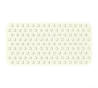 Bath Tub Mat, Non-Slip Shower Mats With Suction Cups And Drain Holes, Bathroom Bathtub Mats Machine Washable Non-slip Mats For Tub, Shower Mat With Drain Holes & Suction Cups (B)