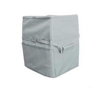 Bath Tub Pump Cover with Waterproof Coating and Adjustable Straps, Designed to Shield Spa Pump from UV Damage and Weather Elements with Easy Zipper Access (420D gray)
