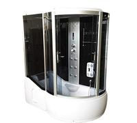 Bath TUB SPA Whirlpool Shower 170 x 90 x h 220 cm HOT TUB Paradise CHROMOTHERAPY