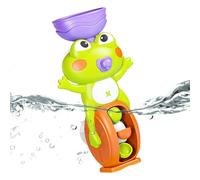 Bath Tub Toys | Bathtub Water Toy - Suction Cup Frog Shape Educational Activities Water for Age 3+ Boys Age 3+ Girls Boys Sensory Play Travel Pool Hotel Outdoor