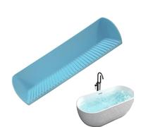 Bath Tub Water Guard | Silicone Tub Water Splash Guard - Waterproof Non-slip Bath Toy Tray Holder, Multi-functional Bathroom Accessories for Baby Toddler